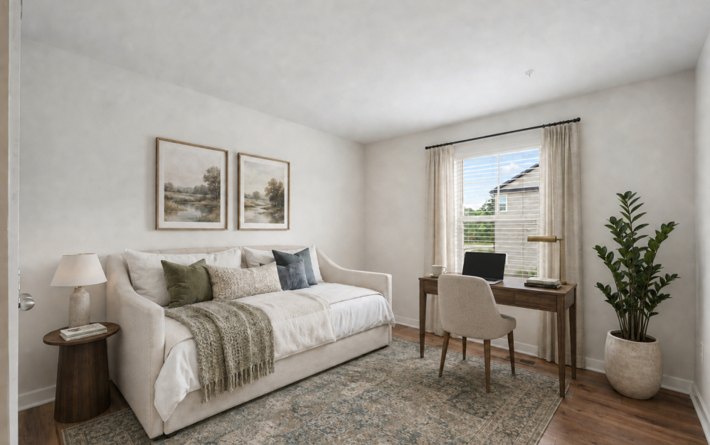 Experience the Egret floorplan — Sunstone Grove's most spacious 3-bedroom, 2.5-bath townhome at 2,104 sq. ft. in Waldorf, MD. A trending favorite with designer interiors and video tour available.