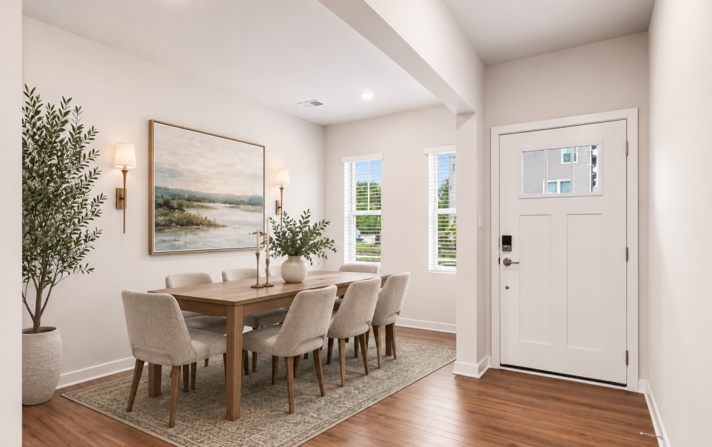 Experience the Egret floorplan — Sunstone Grove's most spacious 3-bedroom, 2.5-bath townhome at 2,104 sq. ft. in Waldorf, MD. A trending favorite with designer interiors and video tour available.