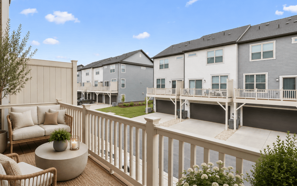 Osprey 3-bedroom luxury townhome at Sunstone Grove in Waldorf, MD featuring nearly 2,000 square feet of open-concept living with premium finishes
