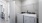 side-by-side washer/dryer units in laundry closet